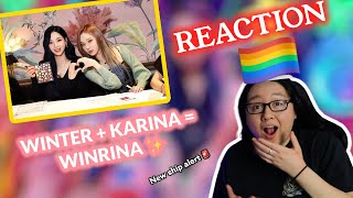 Winrina​ obvious moments WINTER amp KARINA AESPA  REACTION [upl. by Eiramnna737]