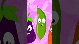 Canción De Las Verduras Aprendizaje Divertido Para Niños shorts reels funny animation cartoon [upl. by Teria]