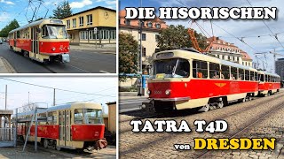 Historische Tatra T4D von Dresden [upl. by Xela695]