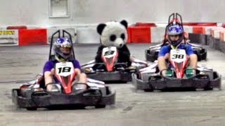 Go Kart Battle  Dude Perfect [upl. by Ardussi]