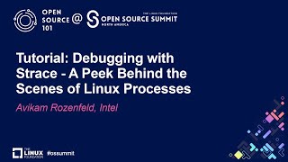 Tutorial Debugging with Strace  A Peek Behind the Scenes of Linux Processes  Avikam Rozenfeld [upl. by Uwkuhceki]