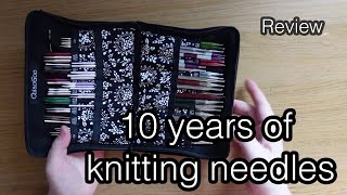 Reviewing my knitting needles  Skeindeer Knits [upl. by Ahsitil240]