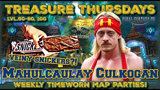 FFXIV Treasure Thursdays  Mahulcaulay Culkogan Veiny Snickers and Other Cursed Discussions [upl. by Atinhoj759]