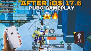 iPhone XR After iOS 176 Update Pubg Gameplay 😱 After 33 Update 🔥 [upl. by Enaols]