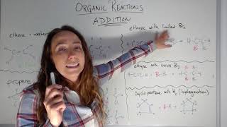 Addition reactions Organic Chemistry [upl. by Romine]