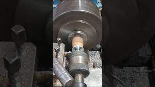 Aluminium washer surfacing lathe machine short shorts [upl. by Idleman868]