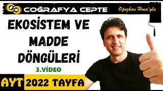 EKOSİSTEM VE MADDE DÖNGÜSÜ 3 [upl. by Euqinue]