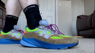 The Best New Balance this yearNew Balance x Action Bronson quotBaklavaquot 990v6 ReviewOn Foot [upl. by Mcallister]