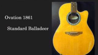 GUITAR CRAFTOvation 1861 Standard Balladeer [upl. by Ovida70]