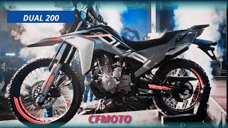 CFLITE DUAL 200 cc da CFMOTO200cc enduro offroad 2025model [upl. by Ailecra808]