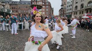 Beautiful Carnival Street Performers in Denmark Europe ❤️ Copenhagen Carnival [upl. by Cumine]