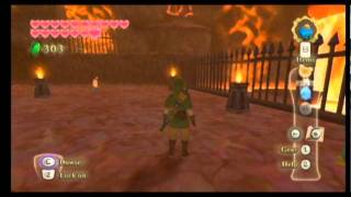 Zelda Skyward Sword Playthrough  Part 163 Volcano Summit Fire Dragons Song [upl. by Juliann885]