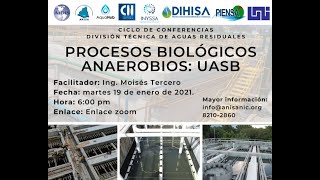 Charla técnica 6 Procesos biológicos anaerobios  Reactor UASB [upl. by Aikemehs828]