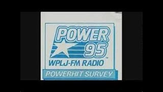 955 New York  Power 95 FM  1987 aircheck [upl. by Ettegirb]