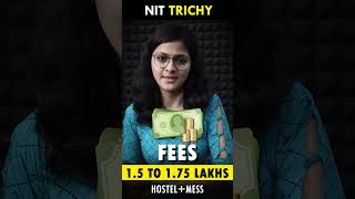 NIT Trichy  42 LPA Highest Placements 🔥 Hostel Fees  NIRF Ranking  NIT Tiruchirappalli Campus [upl. by Gerc]