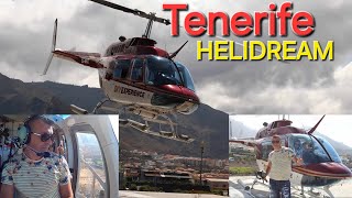 Helicopter Tenerife An unmissable experience the flight with the HELIDREAM [upl. by Anuaek]