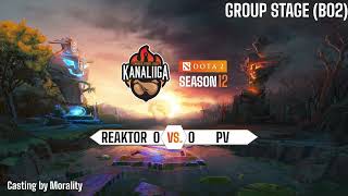 Reaktor v Puolustusvoimat Highlights  Kanaliiga Season 12 Lower  Group Stage BO2 [upl. by Dietrich]