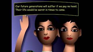 Save world Animation Video climatechange saveworld [upl. by Warton]