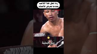 هكذا كانت ردة فعل هذا اللاعب عندما تعرض للإصابة 😱 [upl. by Bennink]