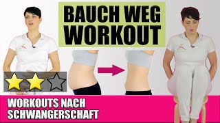 Bauch weg nach Feiertage  Das beste Training für den flachen Bauch  After Baby Body 3 [upl. by Ledarf926]