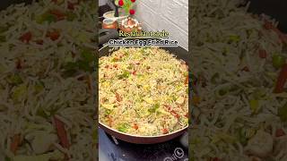 Restaurant Style Chicken Egg Fried Rice recipe viral food [upl. by Krongold]