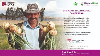 Formación Especializada para la Economía Campesina [upl. by Hepsibah]