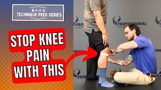 3 Simple Taping Techniques for Patella Tendonitis  Technique Peek Series [upl. by Trovillion]