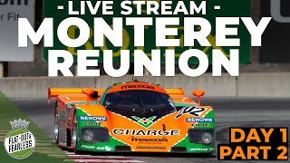 Monterey Reunion at Laguna Seca Live Stream  Day 1 Part 2 [upl. by Urbanna686]