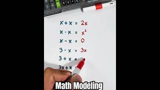 Simple Method  Basic Math  Basic Simplifying  MathModeling49 [upl. by Valencia]