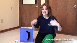 Autism Support Doing the washing game to engage your child in physical participation [upl. by Elyrrad]