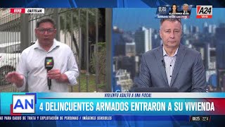 🚨 VIOLENTA ENTRADERA A LA FISCAL GABRIELA MILLÁN EN CASTELAR [upl. by Ardnod]