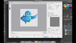 How to remove a white background or make it transparent in photoshop [upl. by Rossy]