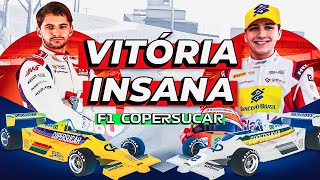 Vitória INSANA de Copersucar F1 Pietro vs Enzo Fittipaldi [upl. by Alberta321]