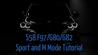 BMW F97 X3M Comp  How to Program and Set the Exhaust Suspension Steering and M Modes [upl. by Elish]