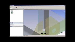 ANSYS DesignModeler Weld Feature [upl. by Fawcett]