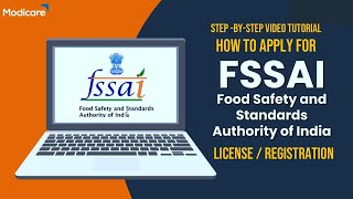 Apply for FSSAI Registration Online  Registration Process 2024 [upl. by Stedmann]