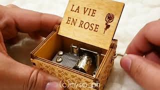 La Vie En Rose Music Box [upl. by Nnylyar63]