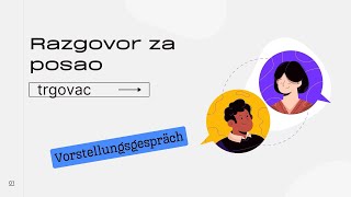 Razgovor za posao Vorstellungsgespräch [upl. by Eceinert295]