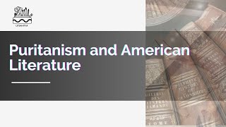 Puritanism and American Literature I UGC NET [upl. by Imef]