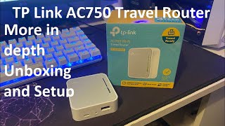 TP Link AC750 Travel Router In Depth Unboxing Setup and Review TL WR902AC [upl. by Rehposirhc476]