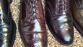 Shell Cordovan Wingtips Alden vs Allen Edmonds vs Crockett and Jones [upl. by Avah]