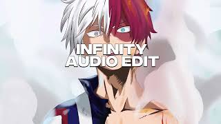 infinity  jaymes young  audio edit [upl. by Ssegrub]