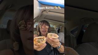 Veggie Burrito Mukbang 🌯🌯🥗 [upl. by Gerkman]