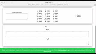 Baconian Cipher  Demo and Code [upl. by Salahi344]