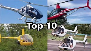 Top 10 piston engine helicopters altitude performance [upl. by Ecnarwal168]