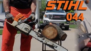 Stihl 044 Chainsaw overview [upl. by Nabila]