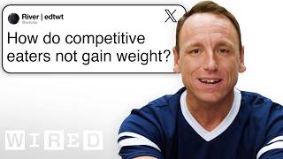 Joey Chestnut Answers Competitive Eating Questions From Twitter  Tech Support  WIRED [upl. by Yecies]