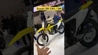 Suzuki DRZ 4S i 4SM na rok 2025 pokazane na EICMA w Mediolanie 😁💪 motocykl suzuki drz400 [upl. by Marjorie734]