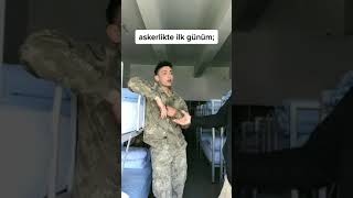 Askerlikte ilk gün 😂keşfetteyiz türkordusu aboneolun türkaskeri keşfetbeniöneçıkart tsk [upl. by Yrgoerg23]