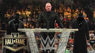 The Undertaker receives incredible ovation from WWE Universe WWE Hall of Fame 2022 [upl. by Aisylla]